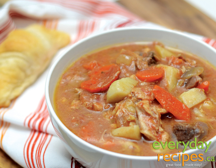 Chicken & Beef Stew - Downhome Magazine