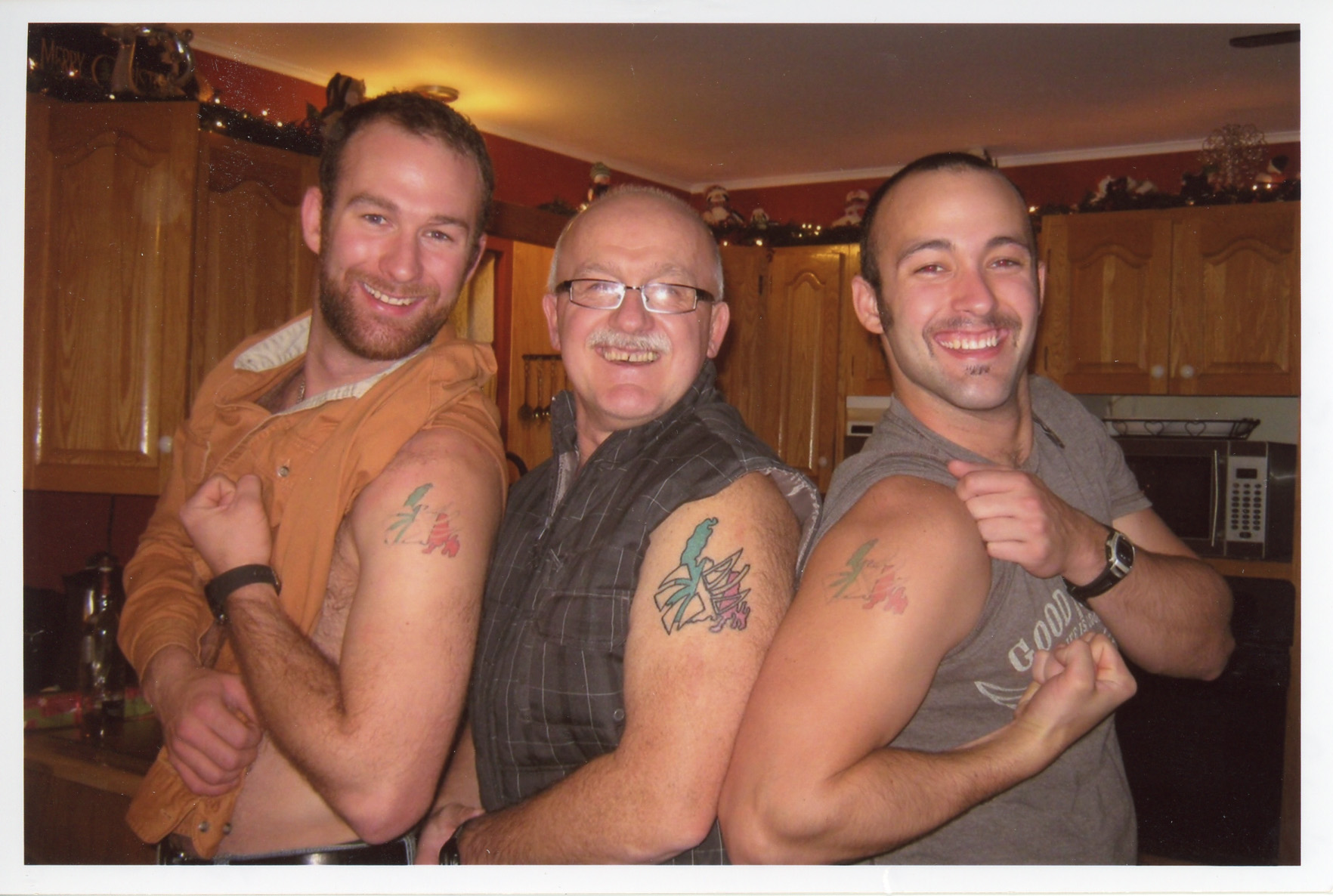 NL newfoundland flag map tattoos brothers dad family pride sitepic Archives  - Downhome Magazine, image size:1764x1186